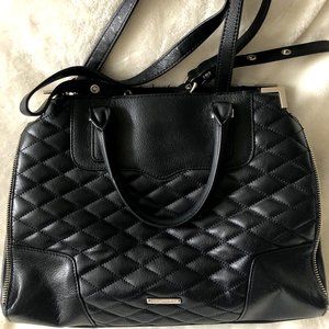 Rebecca Minkoff Black Hand Bag w/ Adjustable Strap